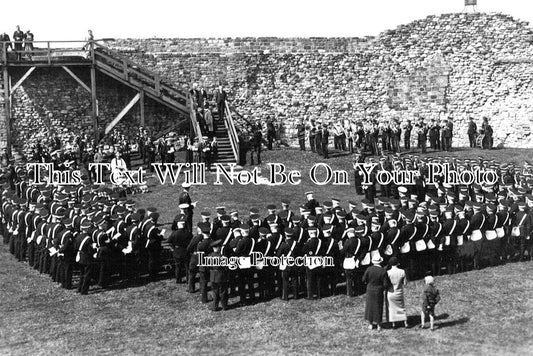 YO 8695 - St Johns Ambulance Brigade, Scarborough Castle, Yorkshire