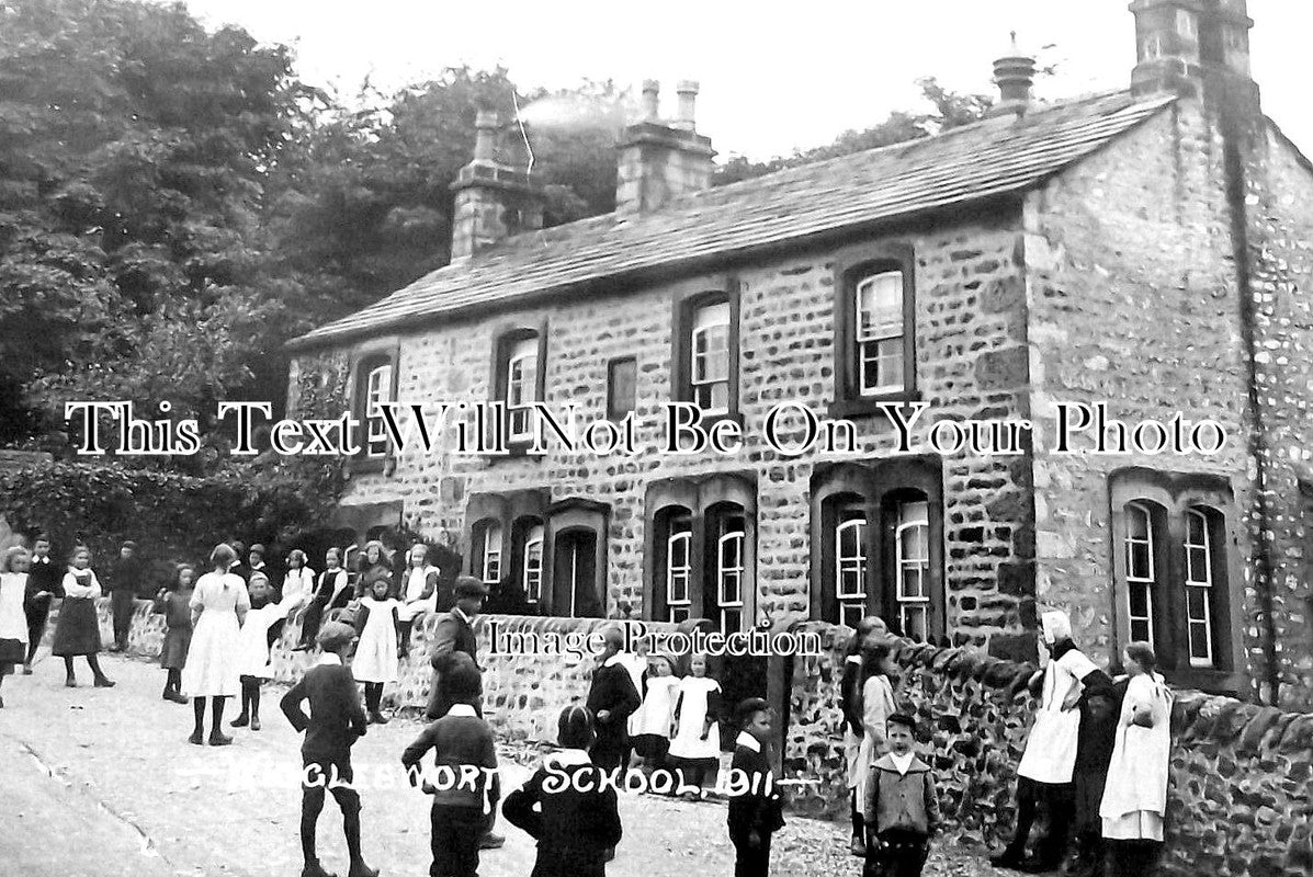 YO 8705 - Wiggleswick School, Yorkshire c1911