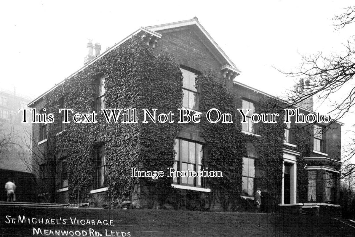 YO 8742 - St Michaels Vicarage, Meanwood Road, Leeds, Yorkshire c1906