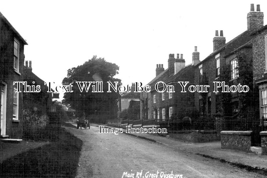 YO 8753 - Main Road, Great Ouseburn, Yorkshire c1910