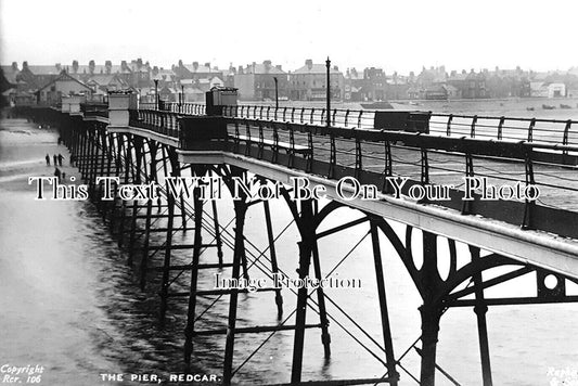 YO 8781 - The Pier, Redcar, Yorkshire c1938