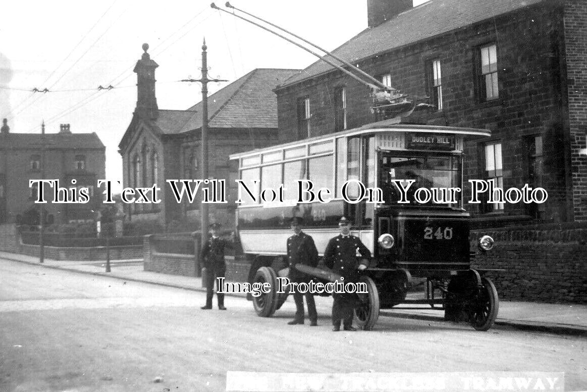 YO 8791 - New Trackless Tramway, Dudley Hill, Bradford, Yorkshire – JB ...