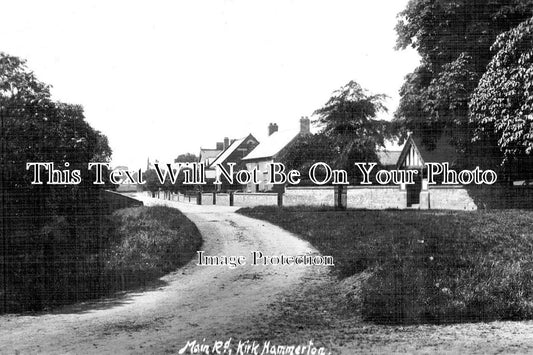 YO 8796 - Main Road, Kirk Hammerton, Yorkshire c1912