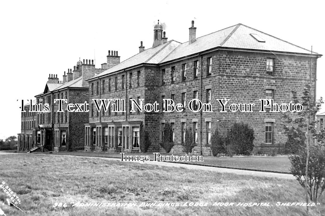 YO 8800 - Administration Building, Lodge Moor Hospital, Sheffield, Yorkshire