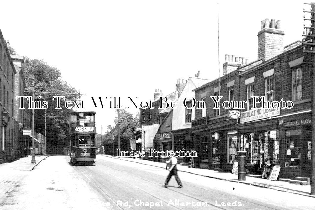 YO 8826 - Harrogate Road, Chapel Allerton, Leeds, Yorkshire c1929