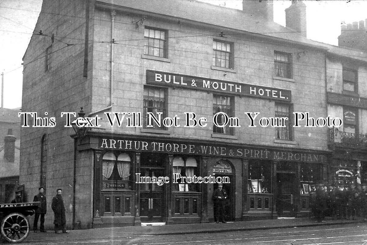 YO 8841 - Bull & Mouth Hotel, Sheffield, Yorkshire