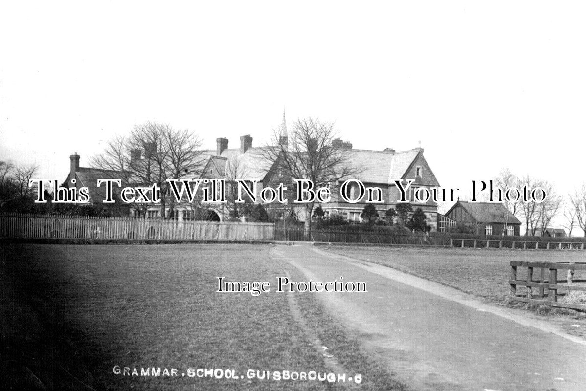 YO 8858 - The Grammar School, Guisborough, Yorkshire