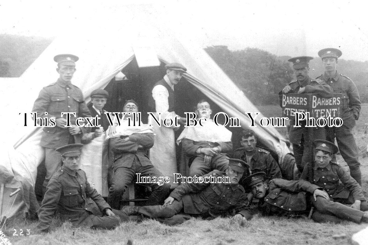YO 8906 - Barbers Tent, Hull Military, Yorkshire
