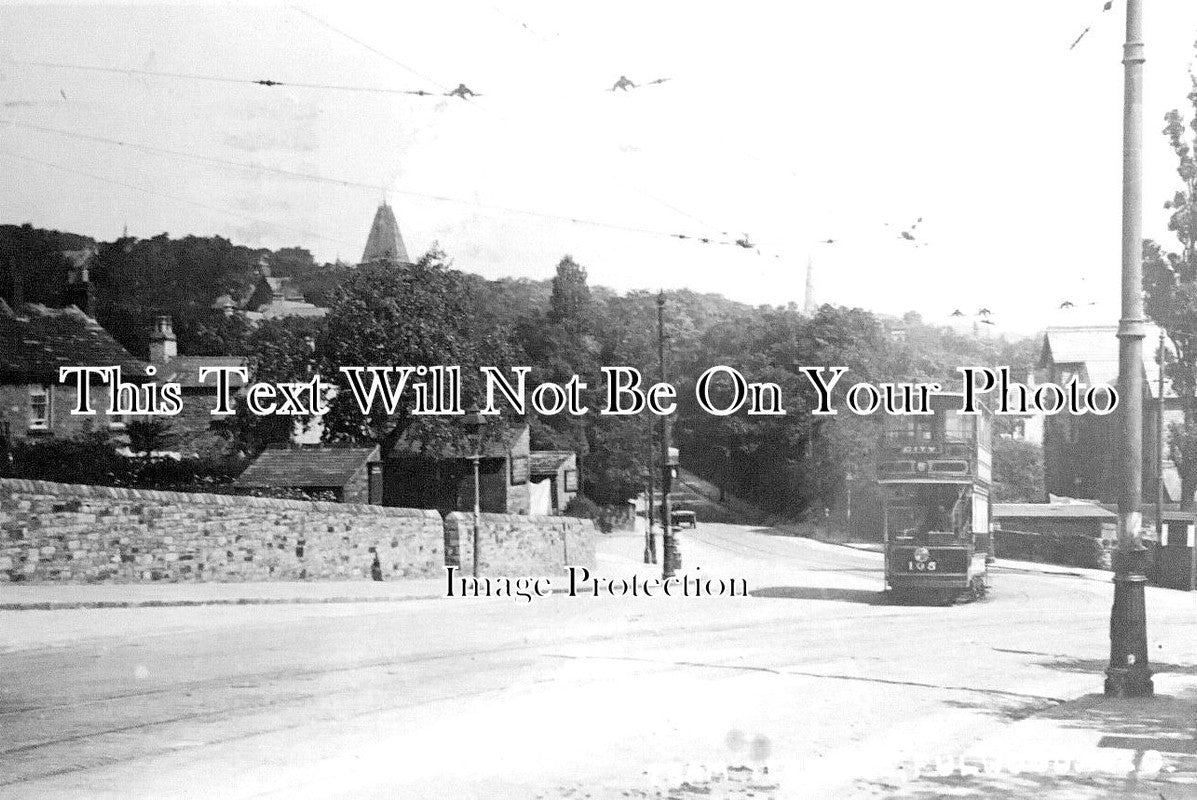 YO 8919 - Tram Terminus, Fulwood, Sheffield, Yorkshire