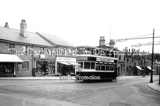 YO 8932 - Tram In Pudsey, Chapeltown, Yorkshire