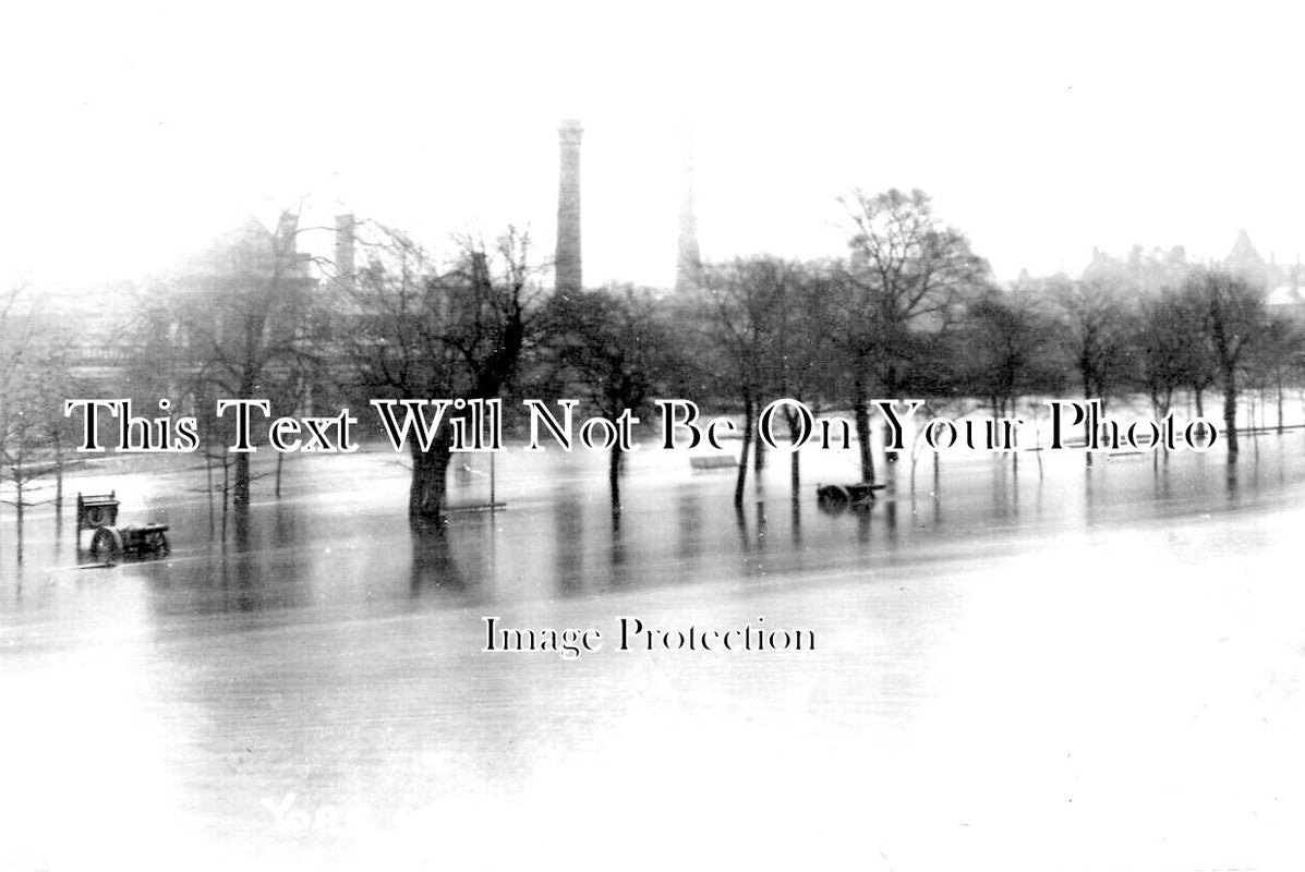 YO 8955 - York Floods, Yorkshire c1908