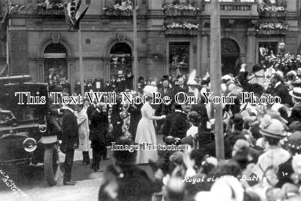 YO 8968 - Royal Visit Of King George V, Batley, Yorkshire 1912