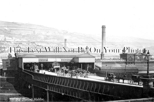 YO 8972 - Old Railway Station, Halifax, Yorkshire