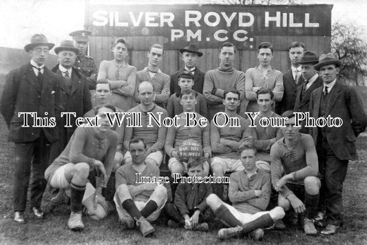 YO 9033 - Silver Royd Hill Football Team, Wortley, Leeds 1919-20