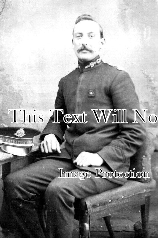 YO 9049 - Salvation Army Man Arthur, Leyburn, Yorkshire