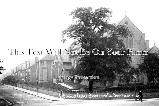 YO 9056 - St Oswalds Church, Bannerdale Road, Sheffield, Yorkshire