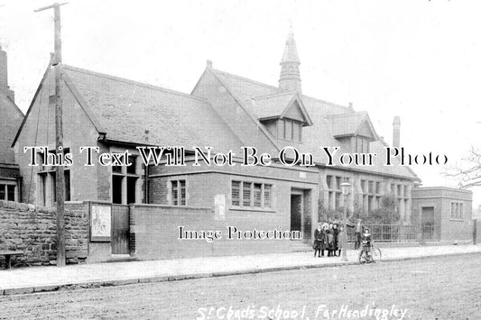 YO 9058 - St Chads School, Far Headingley, Leeds, Yorkshire c1907