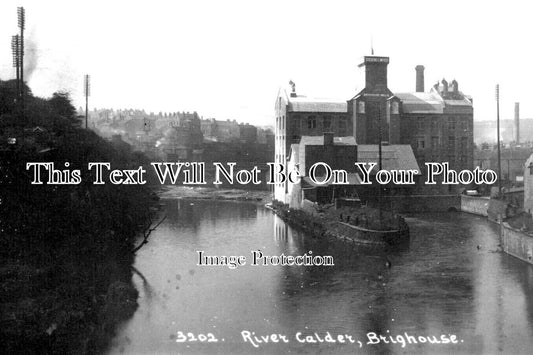YO 9085 - River Calder, Brighouse, Halifax, Yorkshire