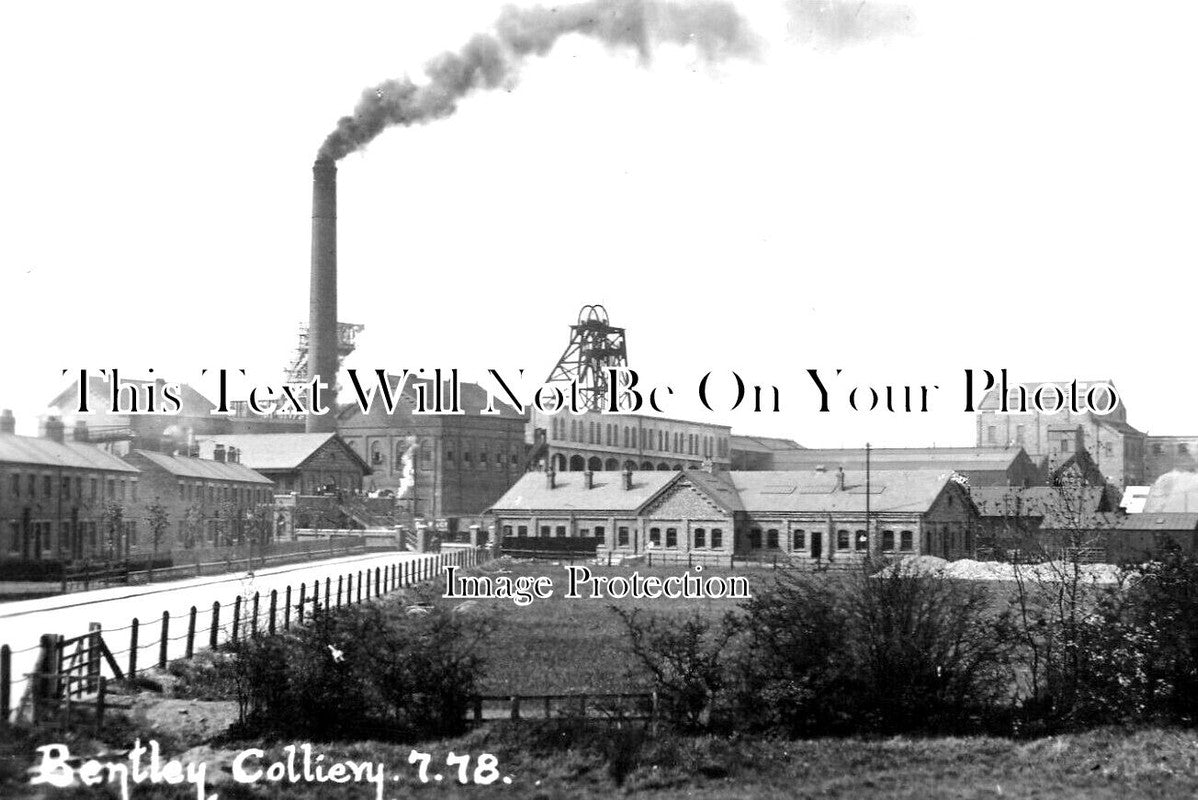 YO 9102 - Bentley Colliery, Coal Mine Pit, Yorkshire