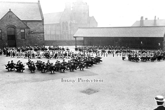 YO 9109 - Morning Drill, Duchess Road School, Sheffield, Yorkshire