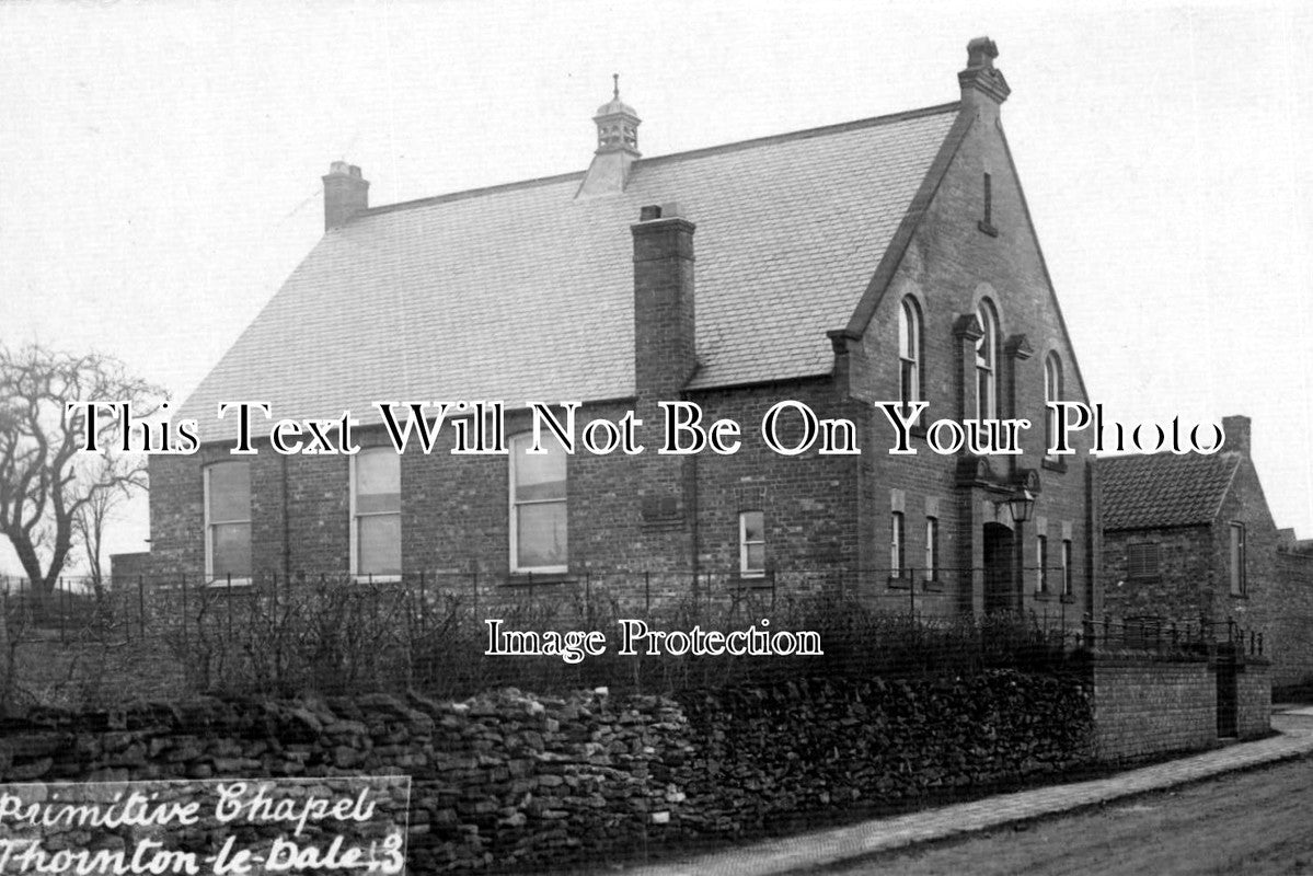 YO 911 - Primitive Methodist Chapel, Thornton Le Dale, Yorkshire