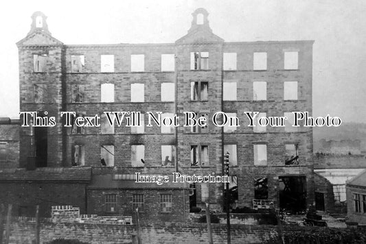 YO 9110 - Brittania Mills Ruin, Birstall, Leeds, Yorkshire