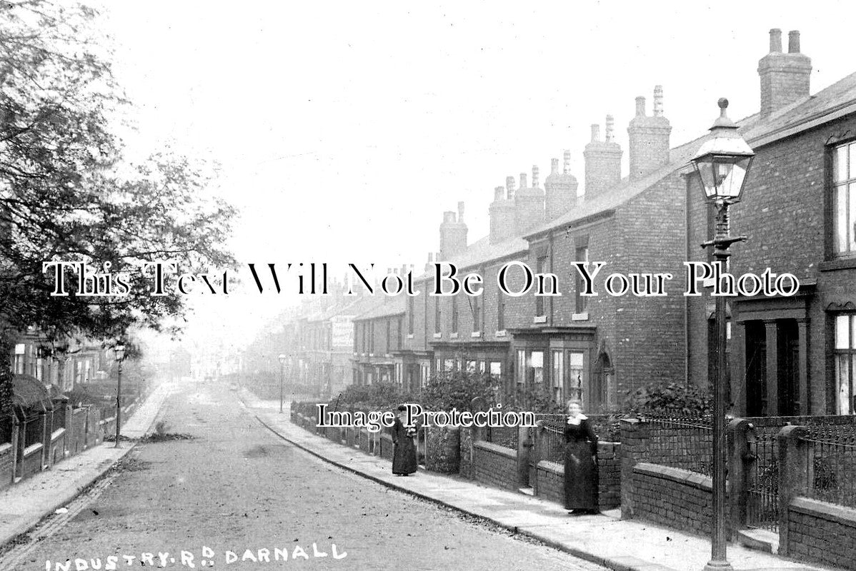 YO 9119 - Industry Road, Darnall, Sheffield, Yorkshire c1905