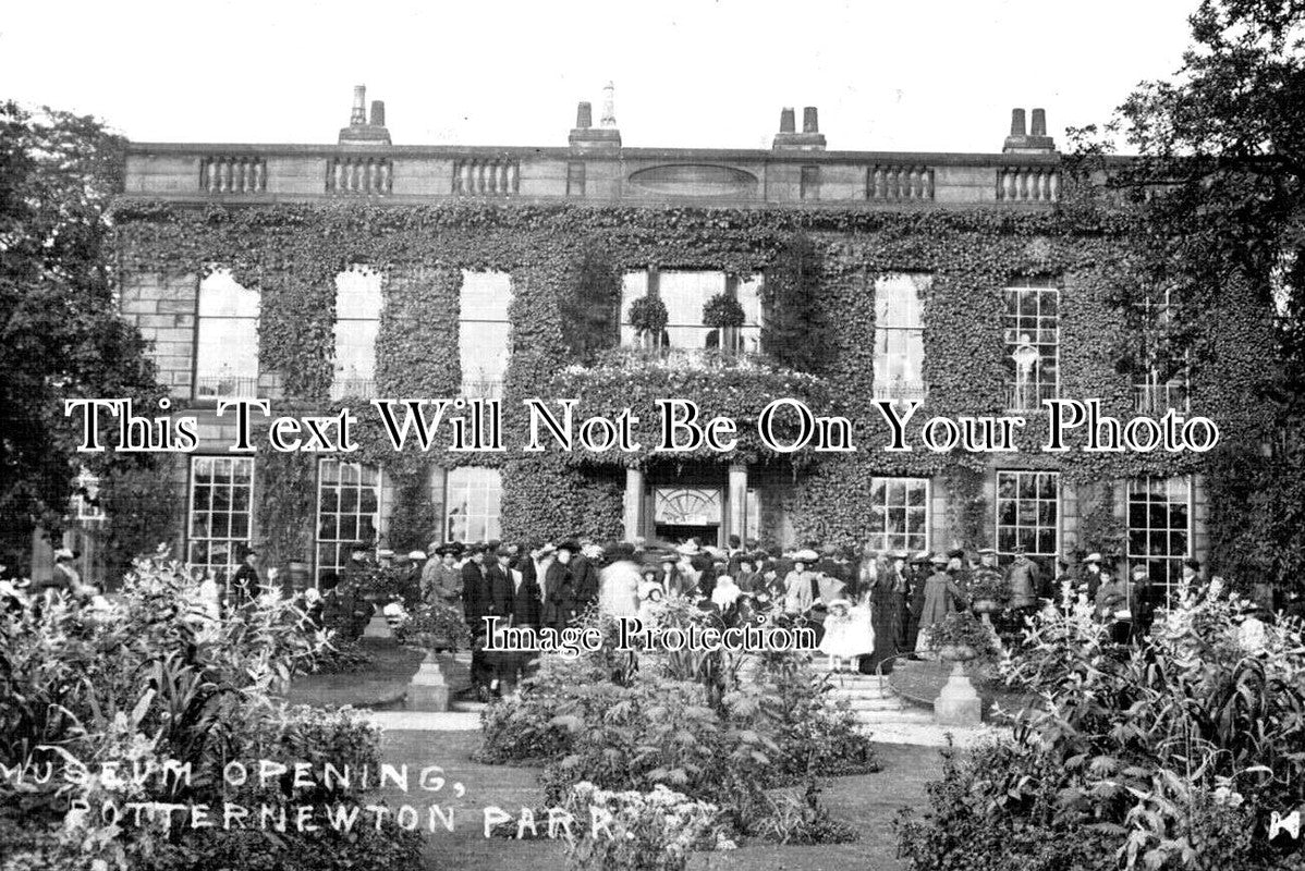 YO 9138 - Opening Of The Museum, Potternewton Park, Leeds, Yorkshire