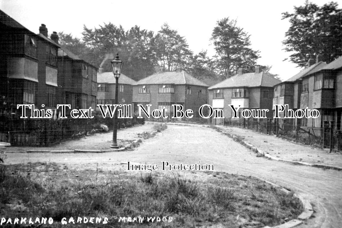 YO 9141 - Parkland Gardens, Meanwood, Leeds, Yorkshire c1937