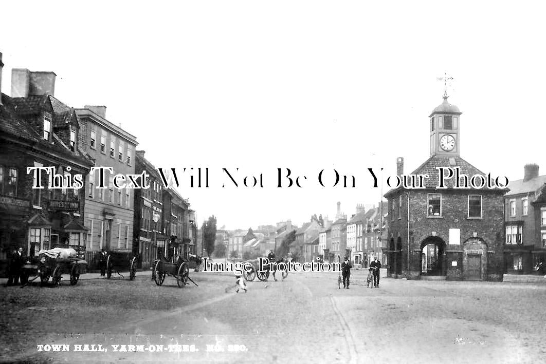 YO 9165 - Town Hall, Yarm On Tees, Yorkshire c1918