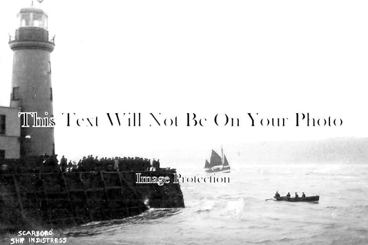 YO 9167 - Ship In Distress, Scarborough, Yorkshire