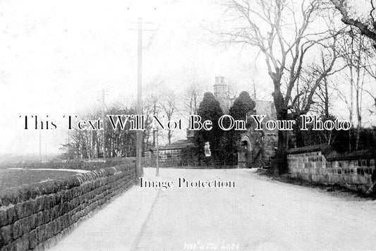 YO 9184 - Weetwood Lane, Leeds, Yorkshire c1907