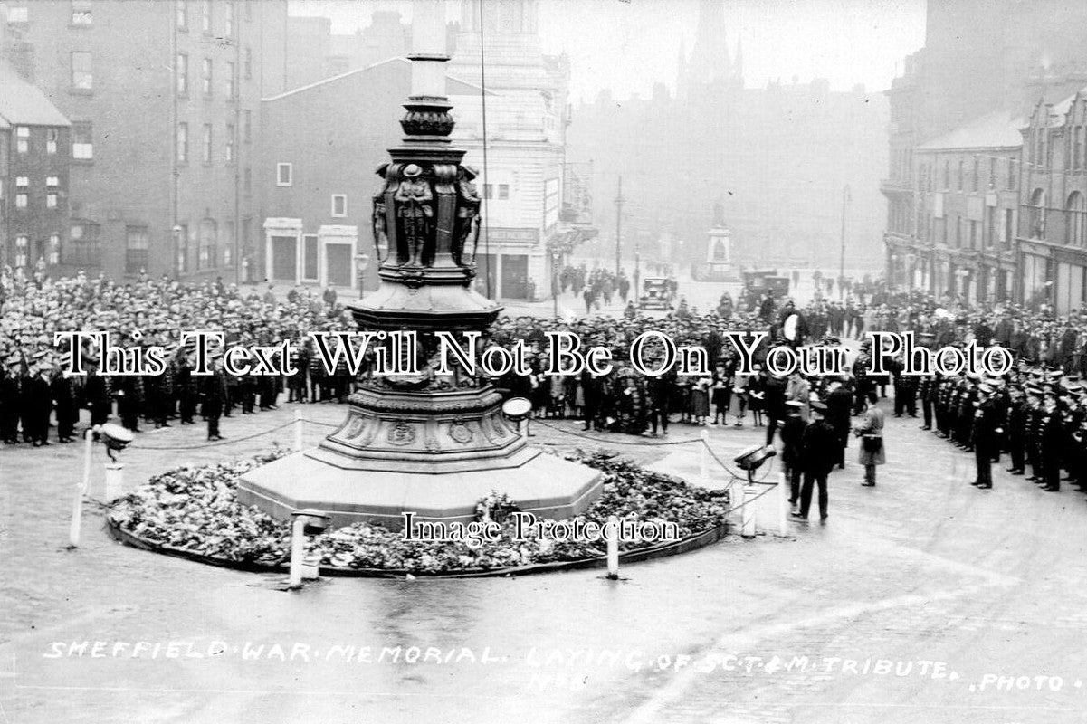 YO 9199 - Sheffield War Memorial, Yorkshire