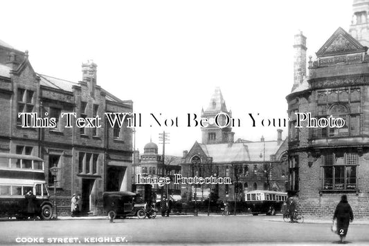 YO 9217 - Cooke Street, Keighley, Yorkshire c1936