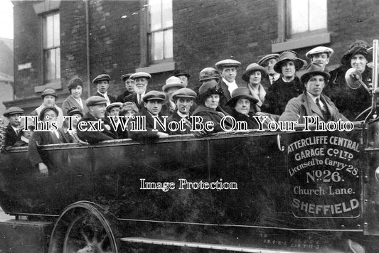 YO 9240 - Attercliffe Charabanc, Church Lane, Sheffield, Yorkshire