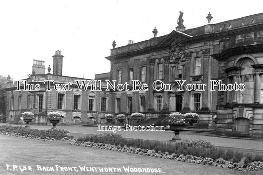 YO 9244 - Back Front, Wentworth Woodhouse, Yorkshire c1922