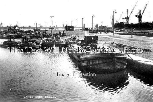 YO 9247 - Barge Dock, Goole, Yorkshire