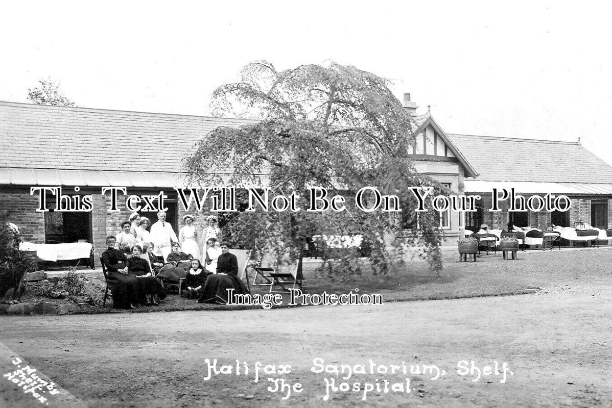 YO 9256 - The Hospital, Halifax Sanatorium, Shelf, Yorkshire