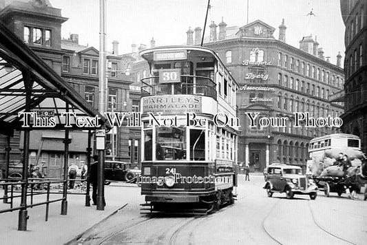 YO 9264 - Bradford Moor Tram, Yorkshire c1938