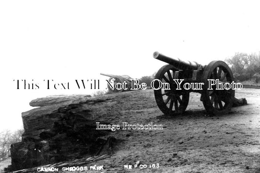 YO 9266 - Cannon, Shroggs Park, Halifax, Yorkshire