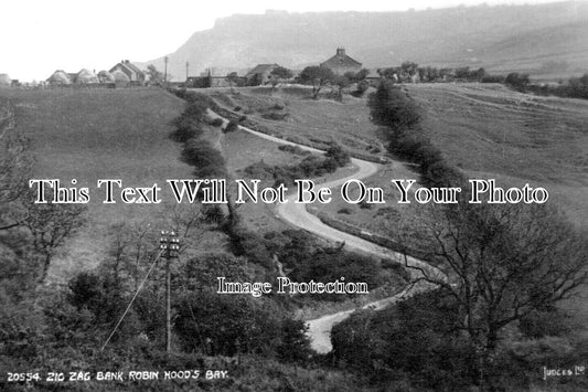 YO 9291 - Zig Zag Bank, Robin Hoods Bay, Yorkshire