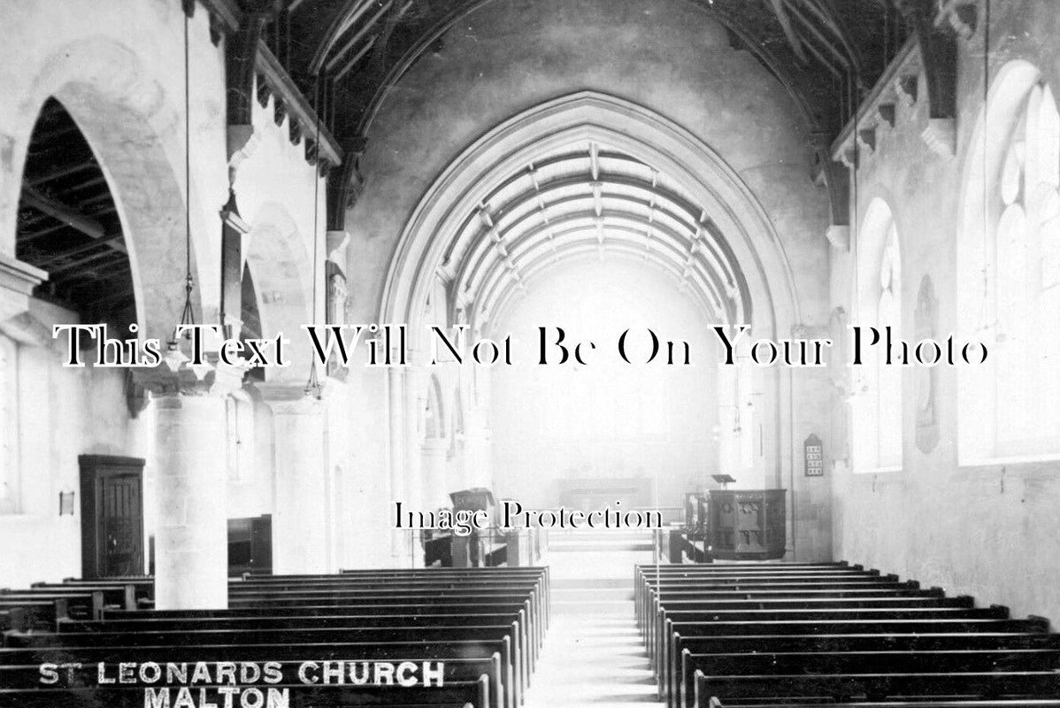 YO 9326 - St Leonards Church, Malton, Yorkshire c1907