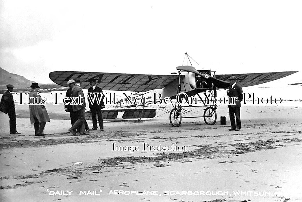YO 9356 - Daily Mail Aeroplane, Scarborough, Whitsun, Yorkshire 1914