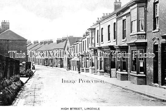 YO 9374 - High Street, Lingdale, Yorkshire c1914
