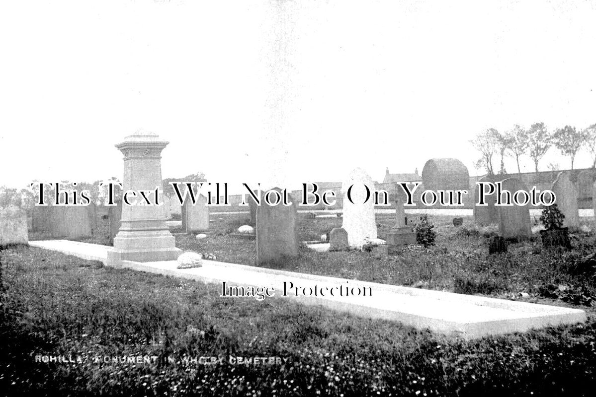 YO 9388 - Rohilla Monument, Whitby Cemetery, Yorkshire