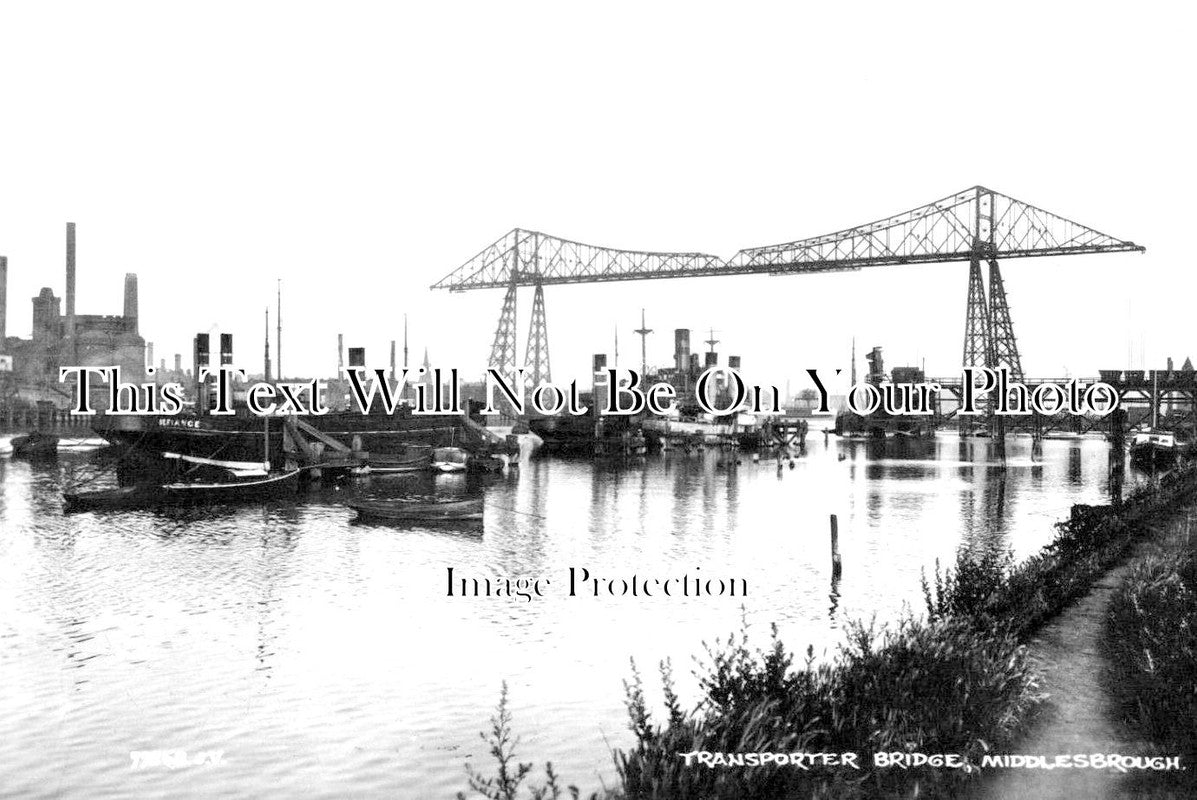 YO 9402 - Transporter Bridge, Middlesbrough, Yorkshire
