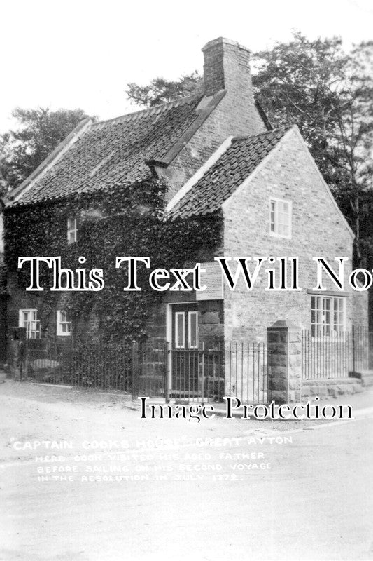 YO 9406 - Captain Cooks House, Great Ayton, Yorkshire