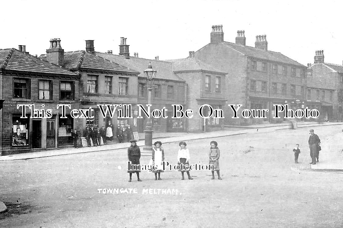 YO 9407 - Towngate, Meltham, Yorkshire c1905