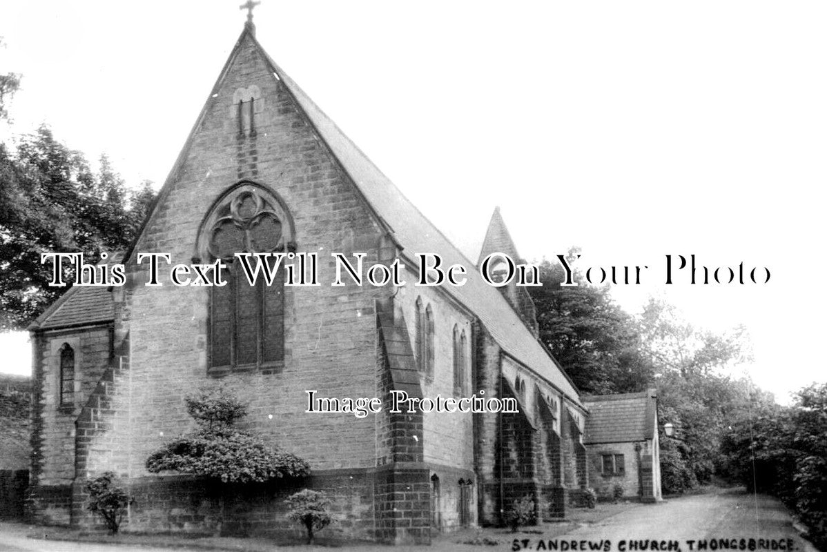 YO 9422 - St Andrews Church, Thongsbridge, Yorkshire