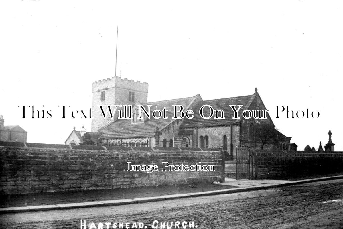 YO 9424 - Hartshead Church, Yorkshire